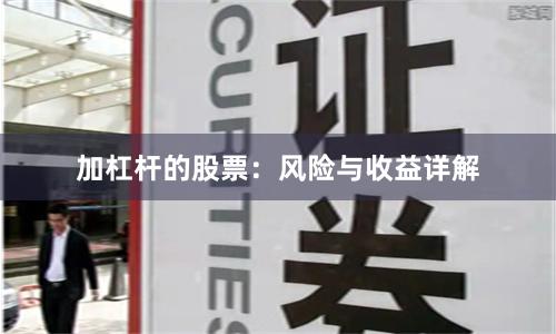 加杠杆的股票：风险与收益详解