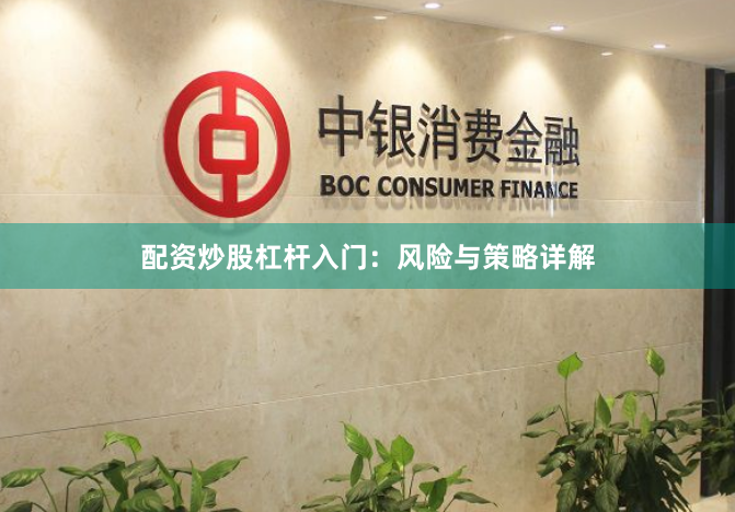 配资炒股杠杆入门：风险与策略详解